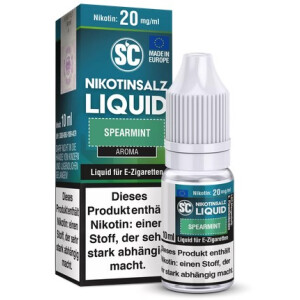 SC Nikotinsalz Liquid Spearmint 10 ml 20 mg/ml