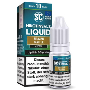 SC Nikotinsalz Liquid Belgian Waffle 10 ml 10 mg/ml
