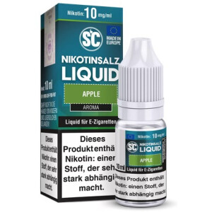 SC Nikotinsalz Liquid Apple 10 ml 10 mg/ml