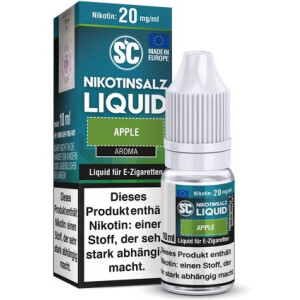 SC Nikotinsalz Liquid Apple 10 ml 20 mg/ml