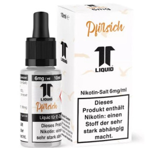 Elf-Liquid Nikotinsalz-Liquid Pfirsich 10 ml 6 mg/ml