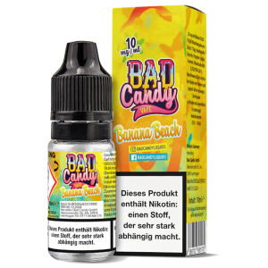 Bad Candy Nikotinsalz Liquid 10mg/ml Banana Beach