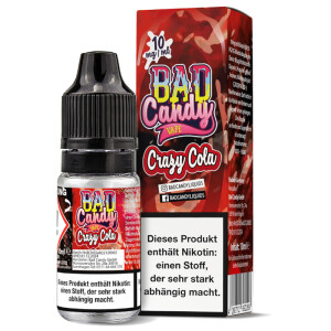Bad Candy Nikotinsalz Liquid 10mg/ml Crazy Cola