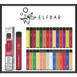 Elf Bar 600 Einweg E-Zigarette Strawberry Ice 0 mg/ml