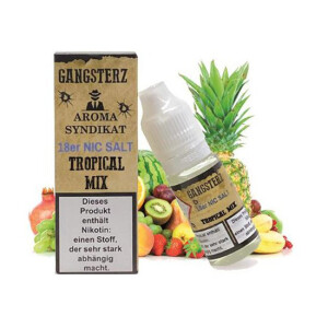 Gangsterz Nikotinsalz Liquid 18 mg/ml Tropical Mix