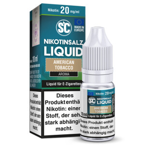 SC Nikotinsalz Liquid American Tobacco 10 ml 10 mg/ml