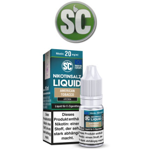 SC Nikotinsalz Liquid American Tobacco 10 ml 20 mg/ml