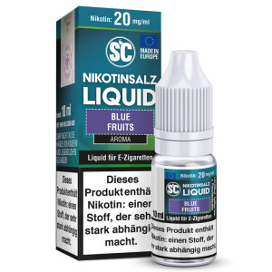 SC Nikotinsalz Liquid Blue Fruits 10 ml 20 mg/ml
