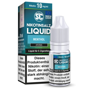 SC Nikotinsalz Liquid Menthol 10 ml 10 mg/ml