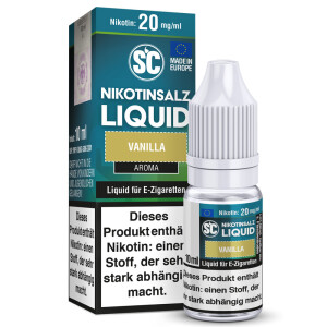 SC Nikotinsalz Liquid Vanilla 10 ml 20 mg/ml