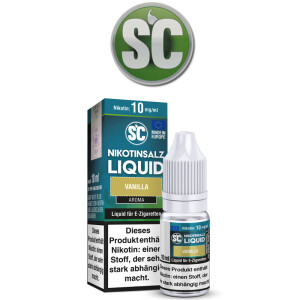 SC Nikotinsalz Liquid Vanilla 10 ml 20 mg/ml