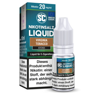 SC Nikotinsalz Liquid Virginia Tobacco 10 ml 20 mg/ml