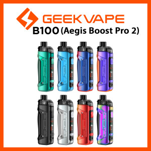 GeekVape Aegis Boost Pro 2 (B100) E-Zigaretten Set blau-rot