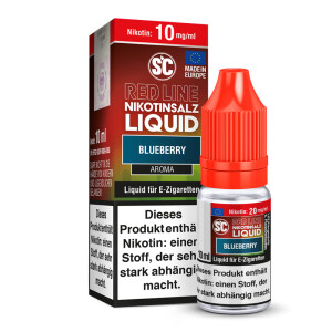 SC - Red Line - Blueberry - Nikotinsalz Liquid 10 ml 10...