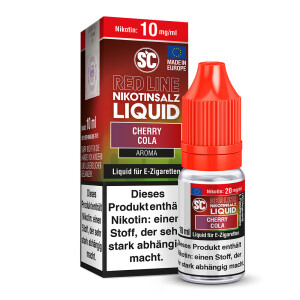 SC - Red Line - Cherry Cola - Nikotinsalz Liquid 10 ml 10...