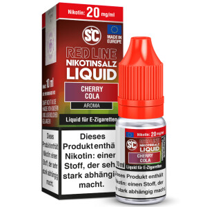 SC - Red Line - Cherry Cola - Nikotinsalz Liquid 10 ml 20...