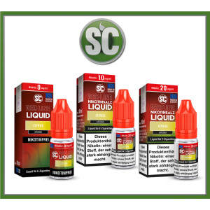 SC - Red Line - Citrus - Nikotinsalz Liquid 10 ml 10 mg/ml