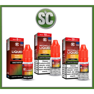 SC - Red Line - Orange Vanilla - Nikotinsalz Liquid 10 ml...