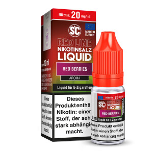 SC - Red Line - Red Berries - Nikotinsalz Liquid 10 ml 20...