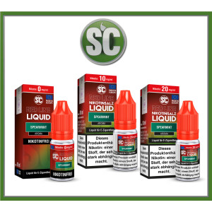SC - Red Line - Spearmint - Nikotinsalz Liquid 10 ml 10...