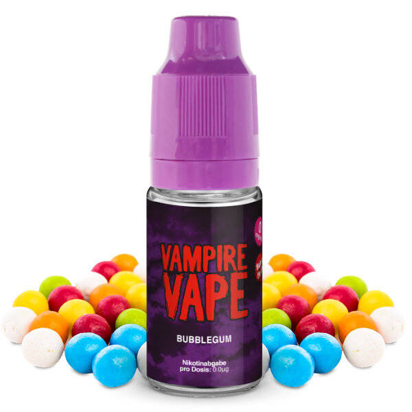 Vampire Vape Liquid Bubblegum 10 ml 0 mg/ml