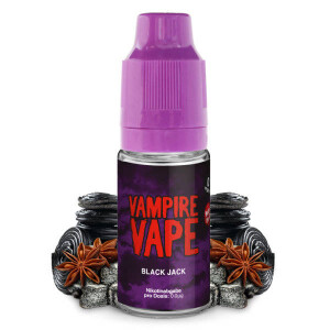 Vampire Vape Liquid Black Jack 10 ml 0 mg/ml