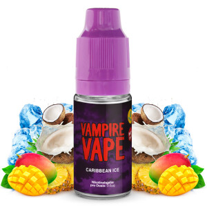 Vampire Vape Liquid Caribbean Ice 10 ml 0 mg/ml
