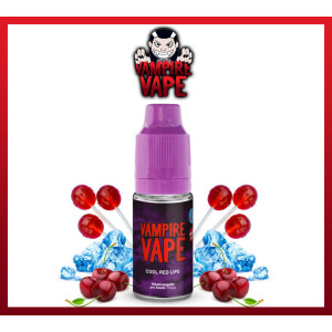 Vampire Vape Liquid Cool Red Lips 10 ml