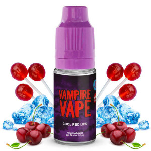 Vampire Vape Liquid Cool Red Lips 10 ml 3 mg/ml
