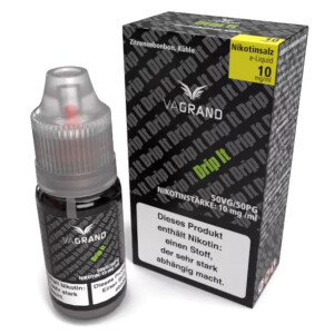 Vagrand Nikotinsalz Liquid Drip It 10 ml 10 mg/ml