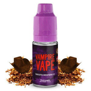 Vampire Vape Liquid Smooth Western 10 ml 0 mg/ml