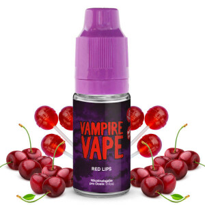 Vampire Vape Liquid Red Lips 10 ml 0 mg/ml