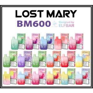 Lost Mary BM600 by Elfbar Einweg E-Zigarette Blue Razz Ice