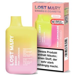 Lost Mary BM600 by Elfbar Einweg E-Zigarette Pink Lemonade