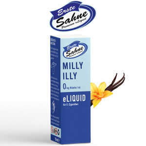 Erste Sahne Liquid Milly Illy 10 ml 3 mg/ml