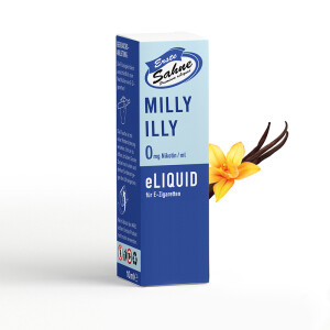 Erste Sahne Liquid Milly Illy 10 ml 12 mg/ml