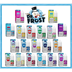 Dr. Frost Nikotinsalz Liquid Ice Cold Blue Razz 20mg/ml