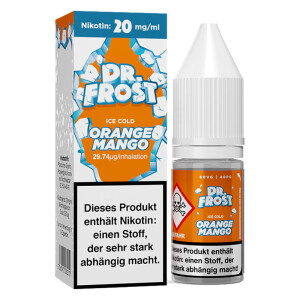 Dr. Frost Nikotinsalz Liquid Ice Cold Orange Mango 20mg/ml
