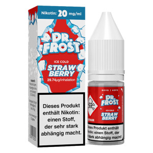 Dr. Frost Nikotinsalz Liquid Ice Cold Strawberry 20mg/ml