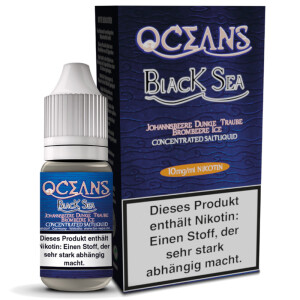 Oceans Nikotinsalz Liquid Black Sea 10 mg/ml