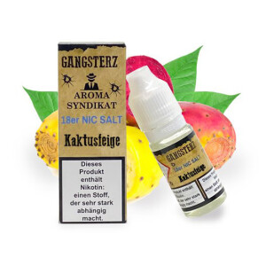 Gangsterz Nikotinsalz Liquid 18 mg/ml Kaktusfeige