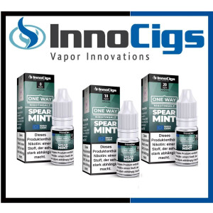 InnoCigs Nikotinsalz Liquid One Way Spearmint 10 ml