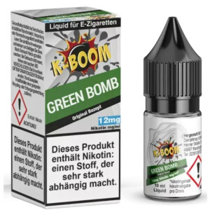 K-Boom Liquid Green Bomb 10 ml 12 mg/ml