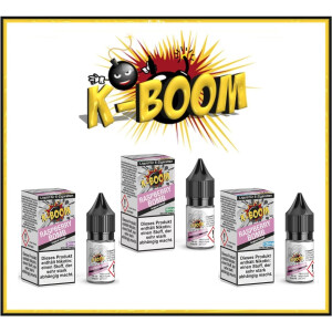 K-Boom Liquid Raspberry Bomb 10 ml 3 mg/ml