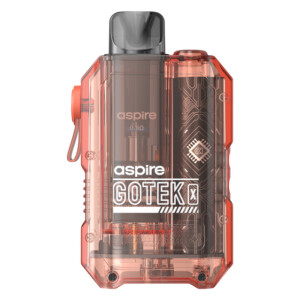 Aspire GoTek X E-Zigaretten Set transparent-orange
