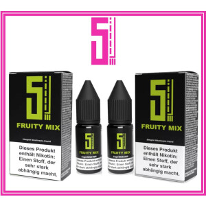 5EL Nikotinsalz Liquid Fruity Mix 10 ml 10 mg/ml