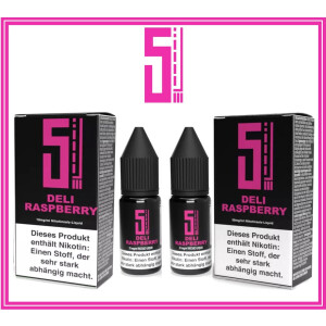 5EL Nikotinsalz Liquid Deli Raspberry 10 ml 20 mg/ml