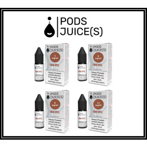 Pods Juice(s) Liquid Tabak Apfel 10 ml
