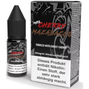 MaZa Nikotinsalz Liquid MTL Cherry Mazabacco 10 ml 20 mg/ml