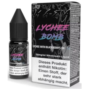 MaZa Nikotinsalz Liquid Lychee Bomb 10 ml 20 mg/ml